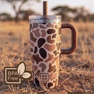 NEW Duck Camo Toddler Insulated Tumbler With Lid and Straw